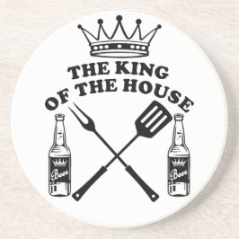 Posavasos The King of the House Beer