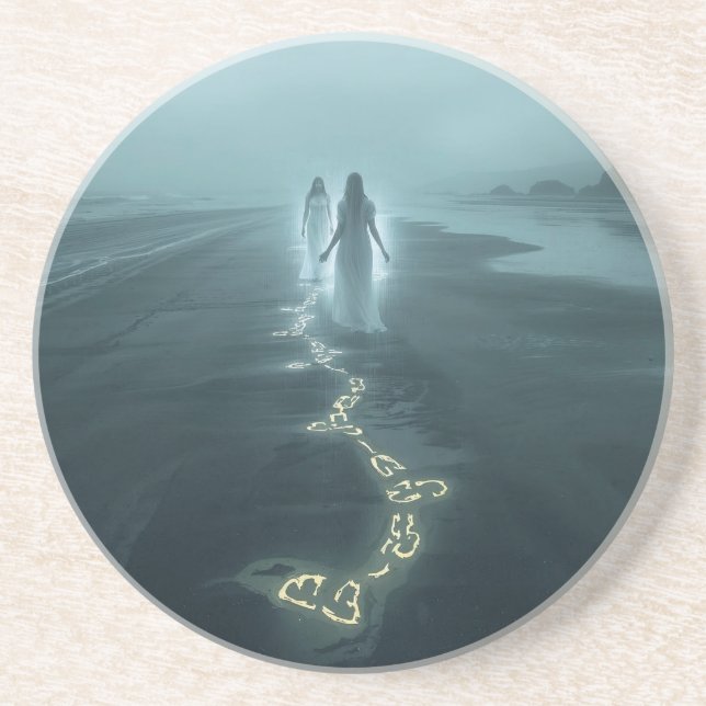 Posavasos The Meeting on the Misty Shore (Frente)