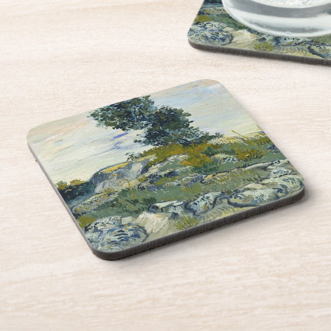 Posavasos The Rocks Vincent van Gogh (Lado Izquierdo)
