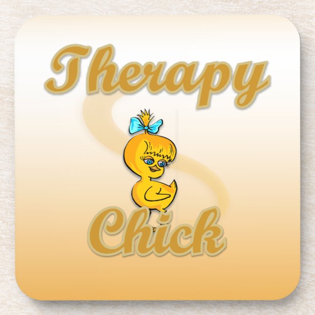 Posavasos Therapy Chick (Frente)