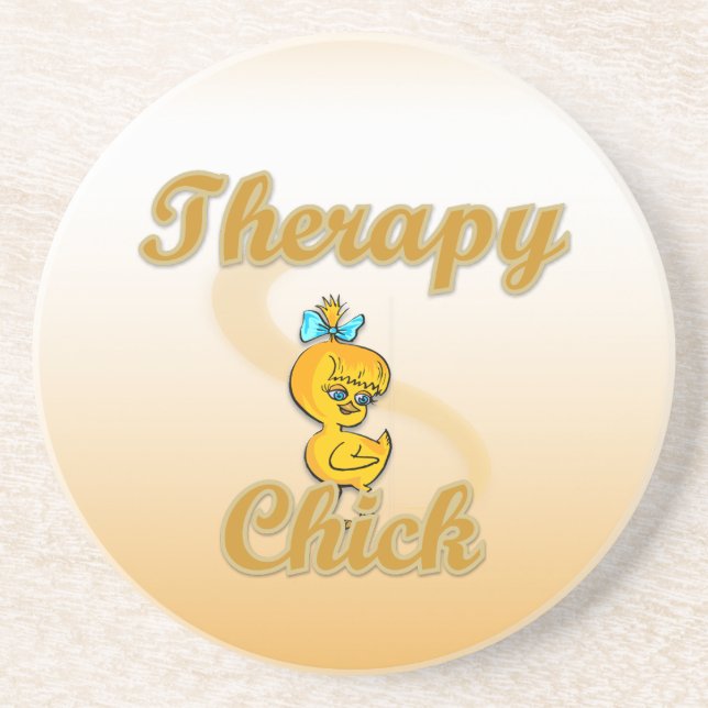 Posavasos Therapy Chick (Frente)