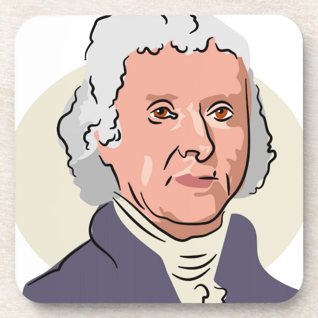 Posavasos Thomas Jefferson (Frente)