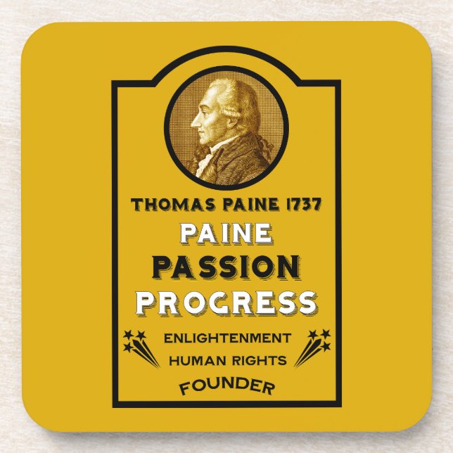 Posavasos Thomas Paine (Frente)
