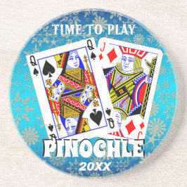 Posavasos Tiempo de jugar a la montaña de bebidas de Pinochl