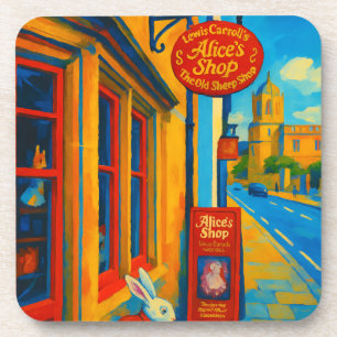 Posavasos Tienda de Alicia - La vieja tienda de ovejas, pint
