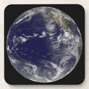 Posavasos Tierra Llena Que Muestra Varias Tormentas Tropical