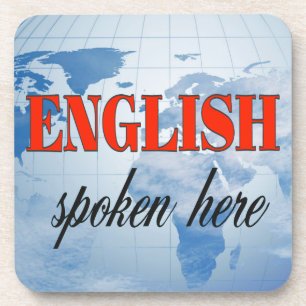 Posavasos Tierra nublada de habla inglesa