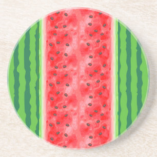 Posavasos Tierras de frutas de verano de la sandía