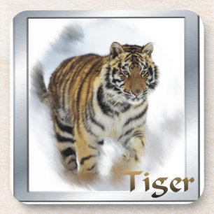 Posavasos Tiger Aovers Art