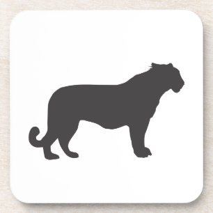 Posavasos Tiger Silhouette