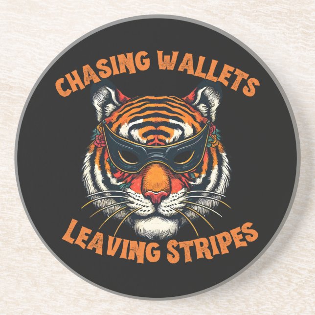 Posavasos Tigre ladrón (Frente)