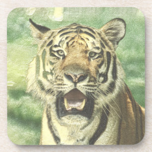 Posavasos tigre metalizado