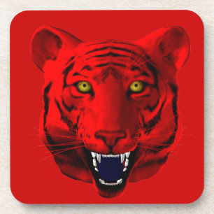 Posavasos Tigre Rojo