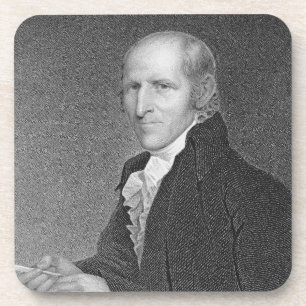 Posavasos Timothy Pickering (1745-1829) grabado por Thomas B
