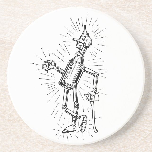 Posavasos Tinman recientemente engrasado (Frente)