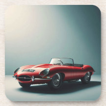 Tipo electrónico Jaguar convertible (rojo)