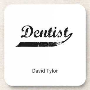 Posavasos Tipografía dentista