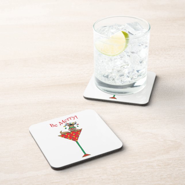 Posavasos Tipsy-tini's Reindeer (Lado Derecho)
