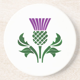 Posavasos Tístol de emblema escocés