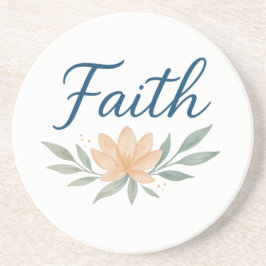 Posavasos Title: Hold Faith Close — Light Always Returns