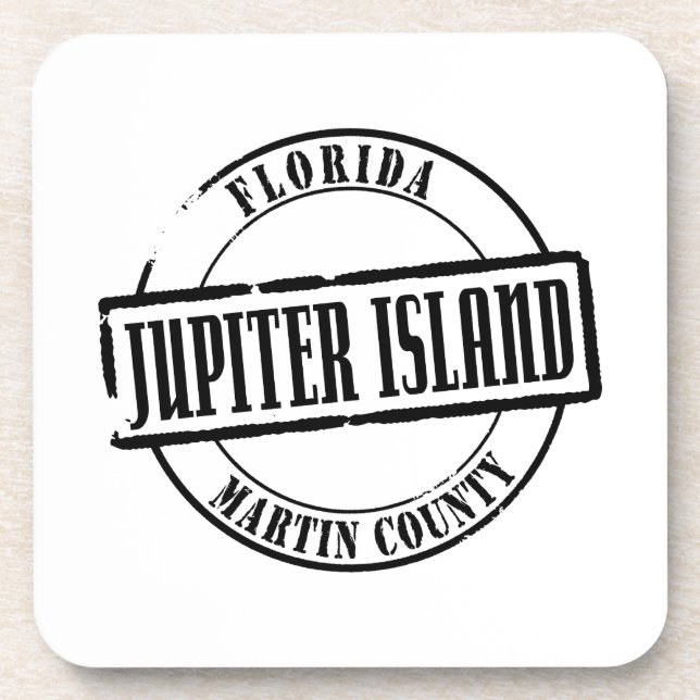 Posavasos Título de la isla de Júpiter (Frente)