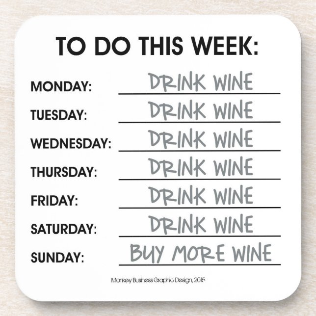 POSAVASOS TO DO THIS WEEK: (Frente)