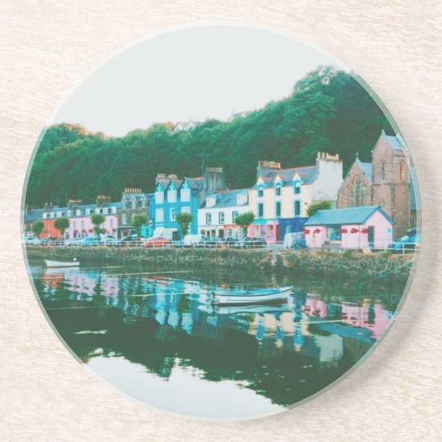 Posavasos Tobermory, Isla de Mull, Escocia (Frente)