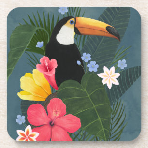 Posavasos Tócano tropical en la selva