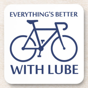 Posavasos Todo está mejor con Lube