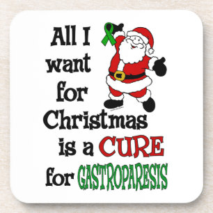 Posavasos Todo Lo Que Quiero Para Navidades... Gastroparesis