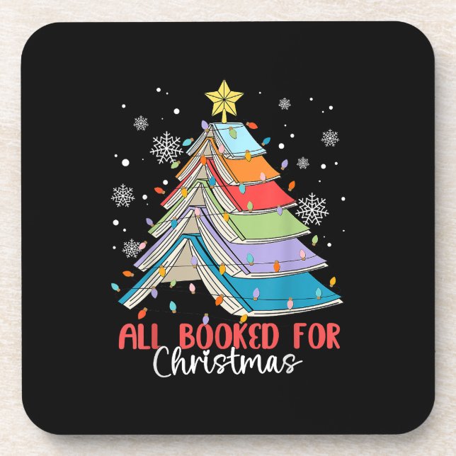 Posavasos Todo reservado para el libro de Navidad Libro de l (Frente)
