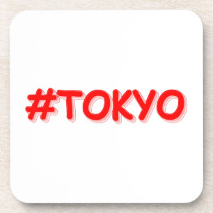 Posavasos "Tokio", diseño elegante. ¡Hazte con una en Zazzle