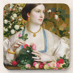 Posavasos Tolerancia subió, 1866 (aceite en el panel)