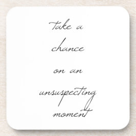 Posavasos Toma Una Oportunidad De Atrapar Plásticas Duras