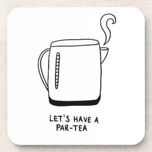 Posavasos Tomemos un pera de té