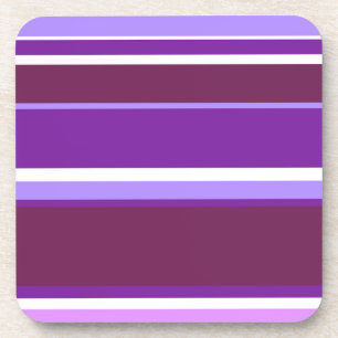 Posavasos Tonos de rayas violetas
