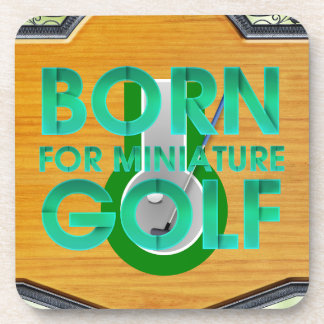 Posavasos TOP Born for Miniature Golf