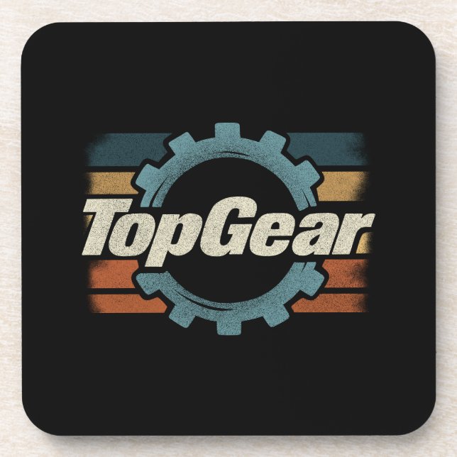 Posavasos Top Gear Retro Vintage (Frente)
