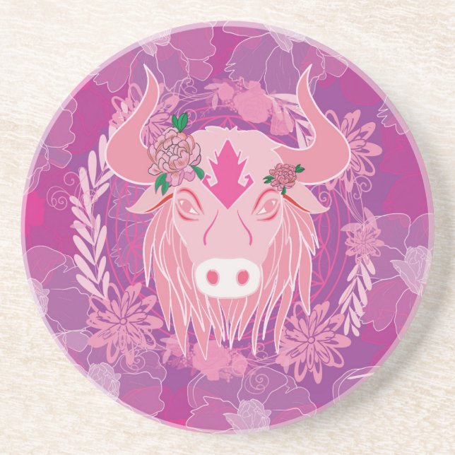 Posavasos toro (Frente)