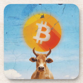 Posavasos Toro Resistente Bitcoin