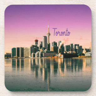 Posavasos Toronto Capital de Ontario Canada City Skyline