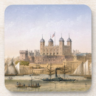 Posavasos Torre de Londres, c.1862 (litho del color)