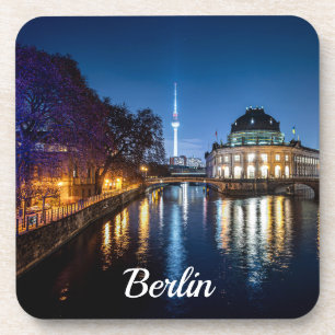 Posavasos Torre de televisión e isla de museo en Berlín, Ale