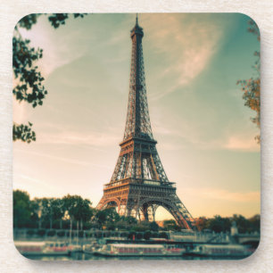 Posavasos Torre Eiffel arrojar almohada
