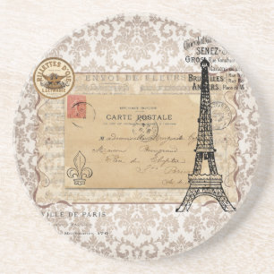 Posavasos Torre Eiffel Chic Vintage Shabby Chic