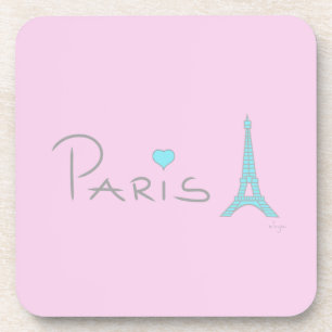 Posavasos Torre Eiffel del Corazón de París