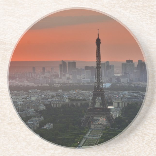 Posavasos Torre Eiffel París Europa Viajes (Frente)