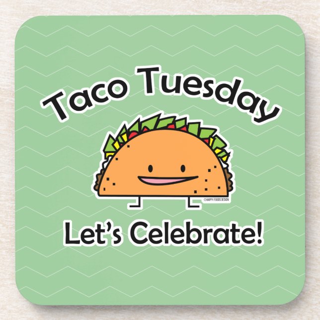 Posavasos Tortilla mexicana de la comida del queso de la (Frente)