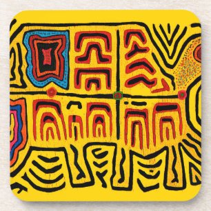 Posavasos Tortuga caminante de la tribu Kuna india