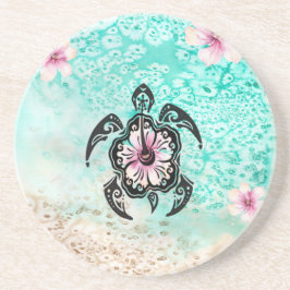 Posavasos Tortuga de Hibiscus